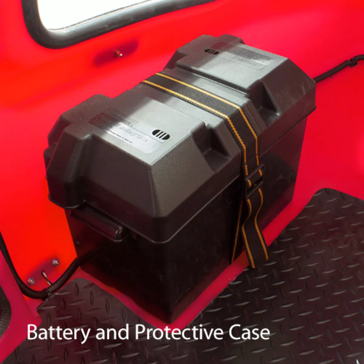 ATV EMS Transport - Battery and protective case